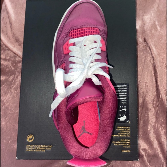 Air Jordan 4 Retro (GS) True Berry - Picture 5 of 10